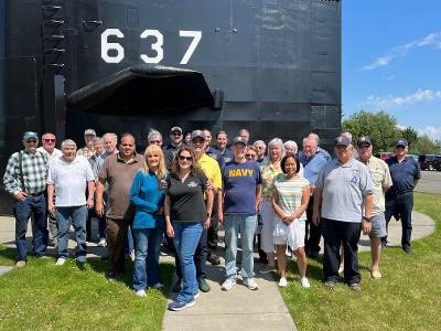 Portland Council tour of the USS Nevada (SSN 733)